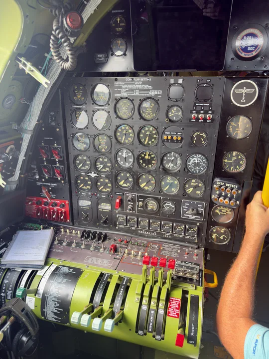 The instrument panel