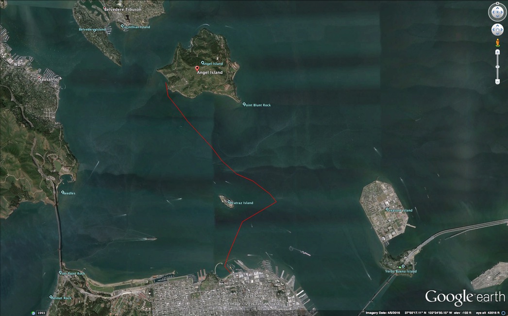 Angel Island Swim